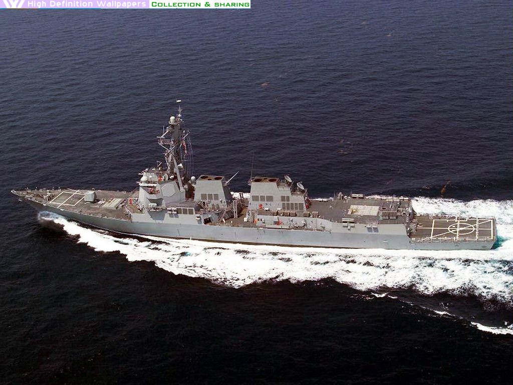 Usa Navy Arleigh Burke Class Ddg Missile Destroyer Wallpaper
