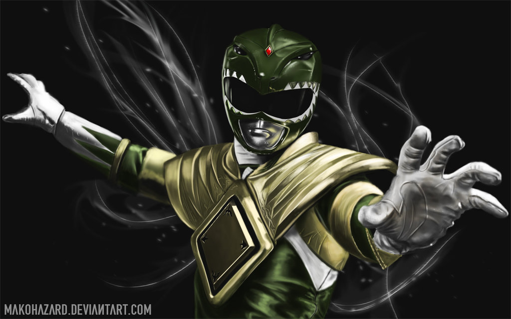 Green And White Ranger Wallpaper Study By