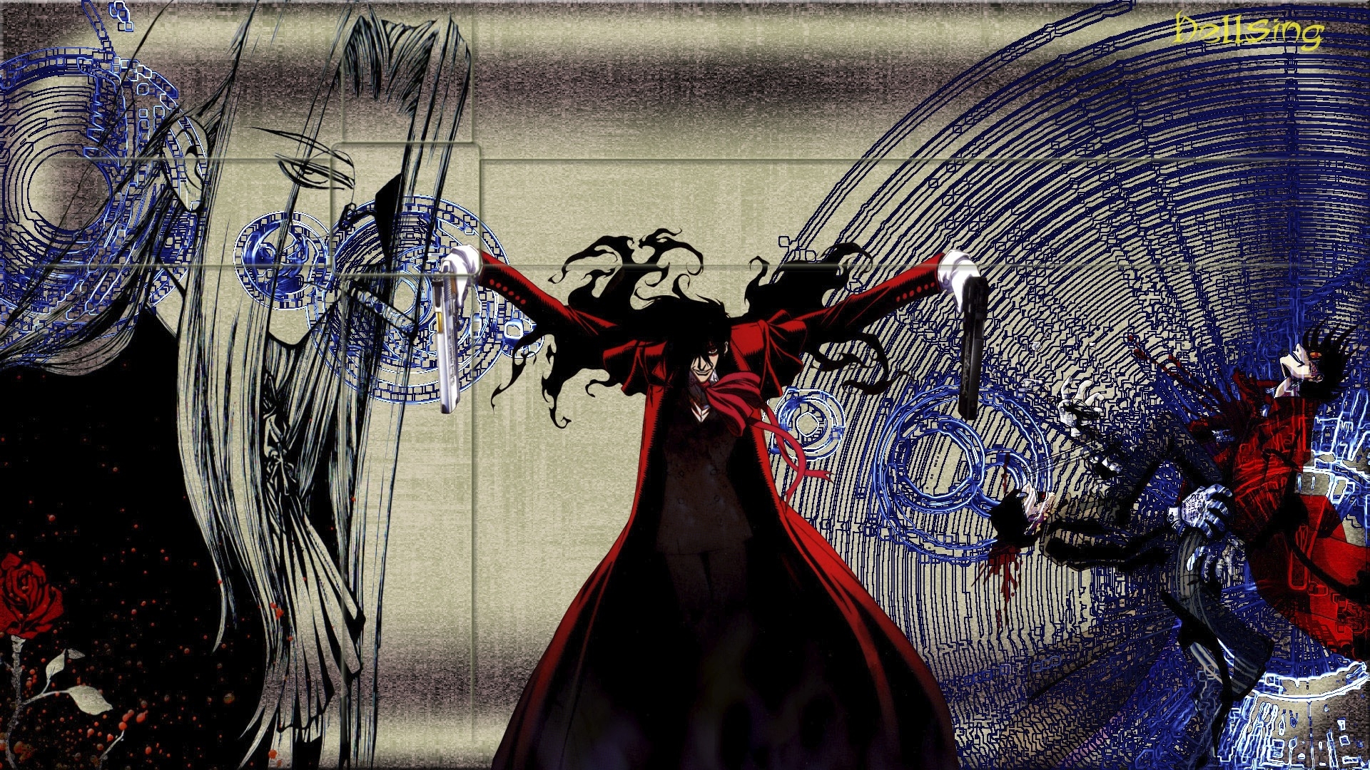 Hellsing Gothic Anime Wallpaper