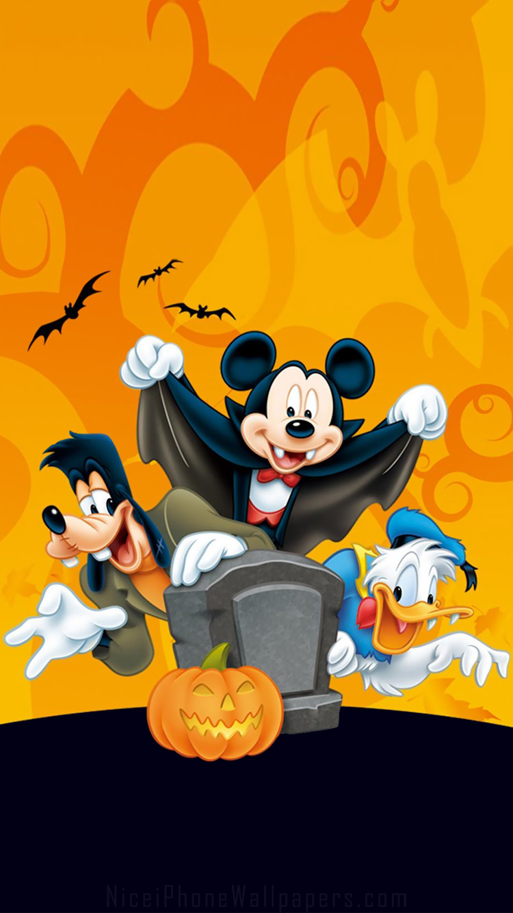 Disney Halloween Wallpaper For iPhone Plus