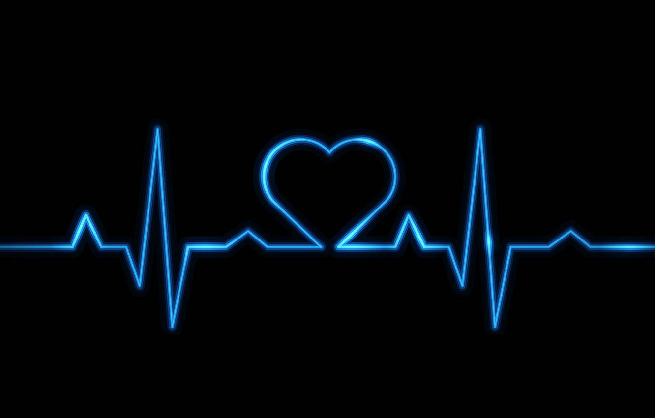 Blue Heart Wallpaper