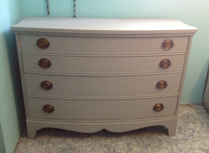 Paint An Old Dresser With Zinsser Cover Stain Goes On Easily And