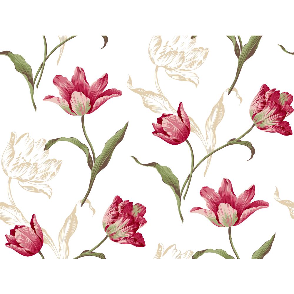 Ashford House Blooms Tulip Wallpaper