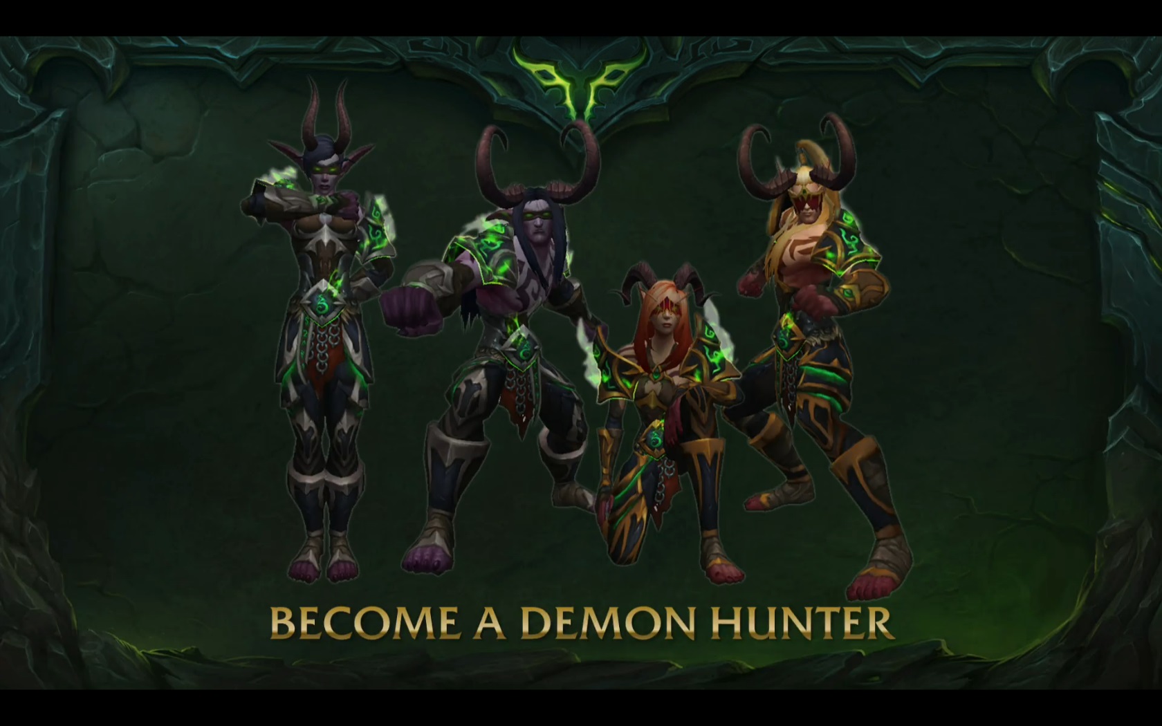 World of Warcraft охотница на демонов