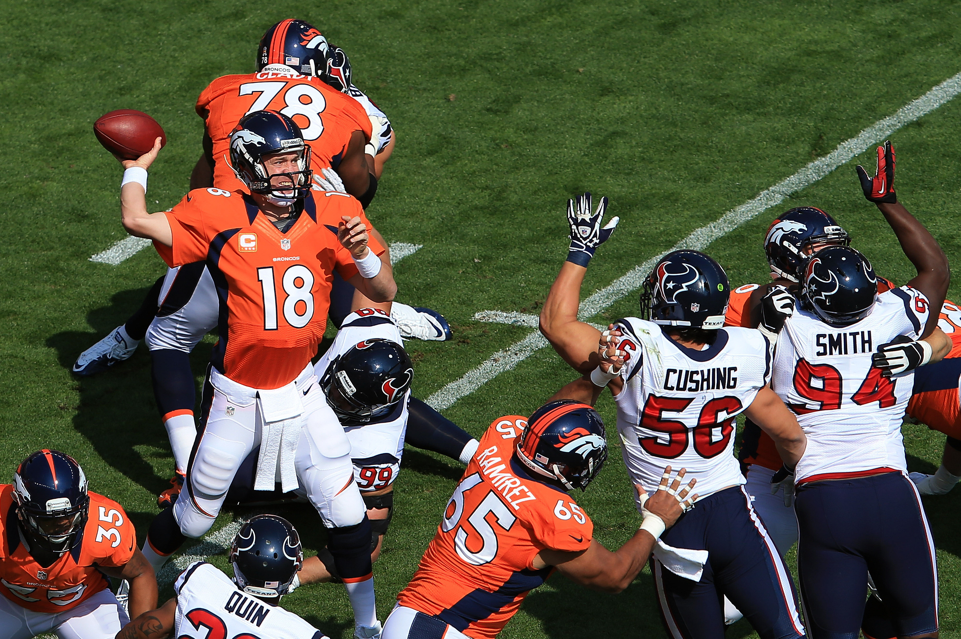 Peyton Manning Broncos HD Desktop Wallpaper