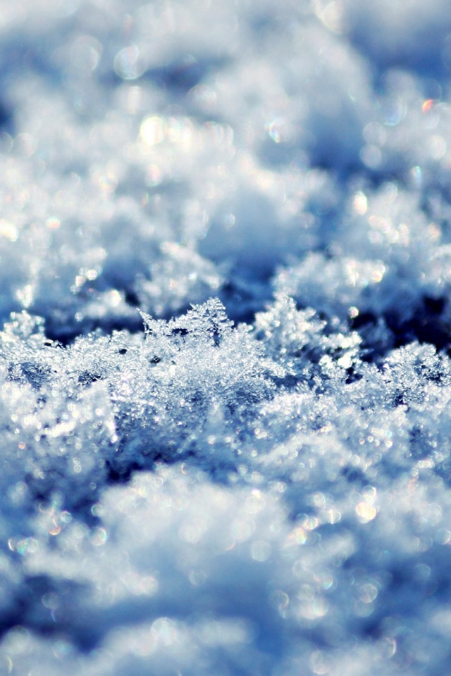 Snow Simply Beautiful iPhone Wallpaper