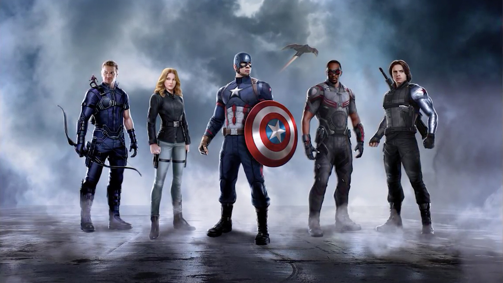 Captain America Civil War Puter Wallpaper
