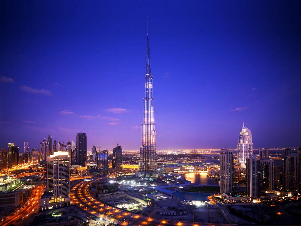 Burj Khalifa Tower Dubai Wallpaper HD
