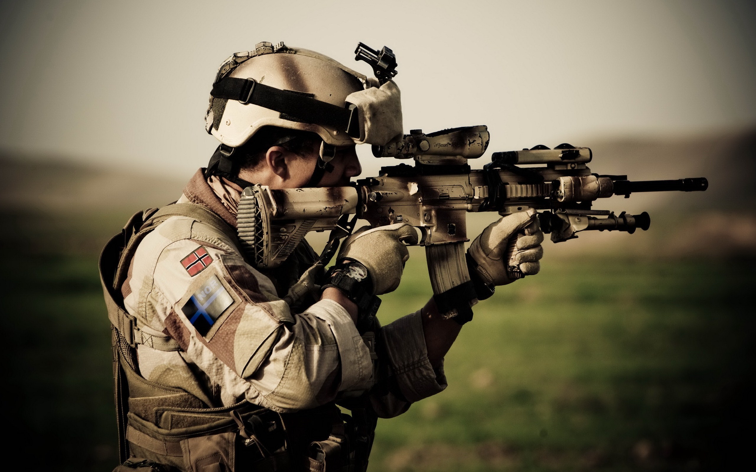 M4 Soldier Wallpaper