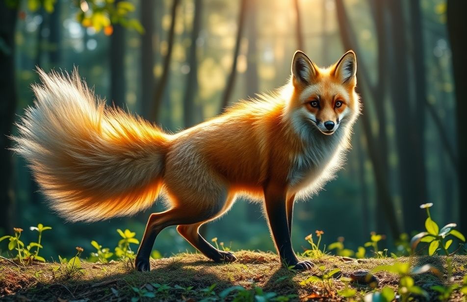 Nine Tails HD Wallpaper