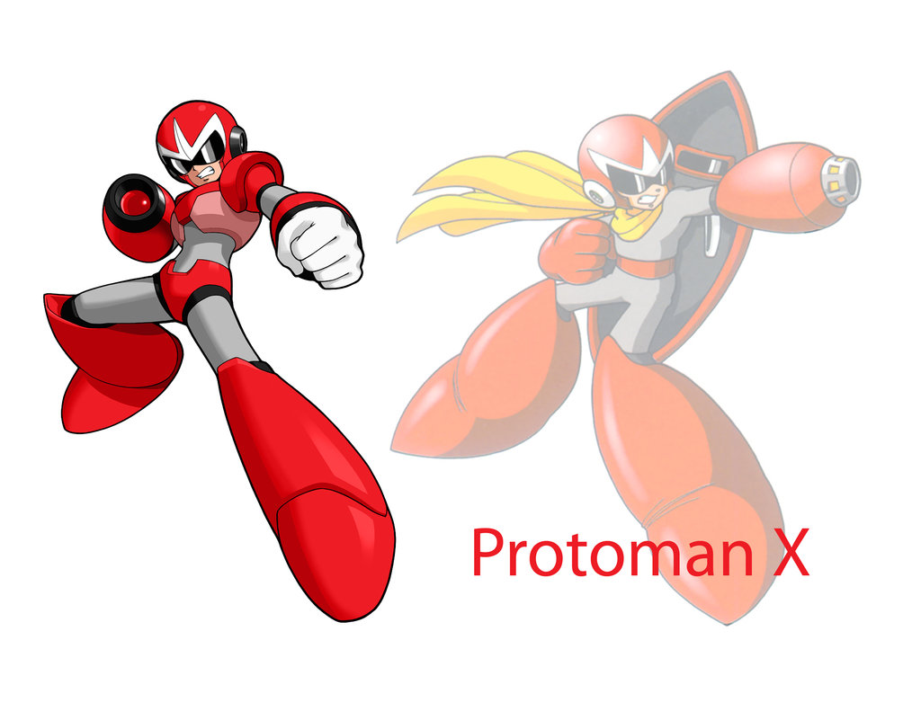 Protoman X By Hiyashix2