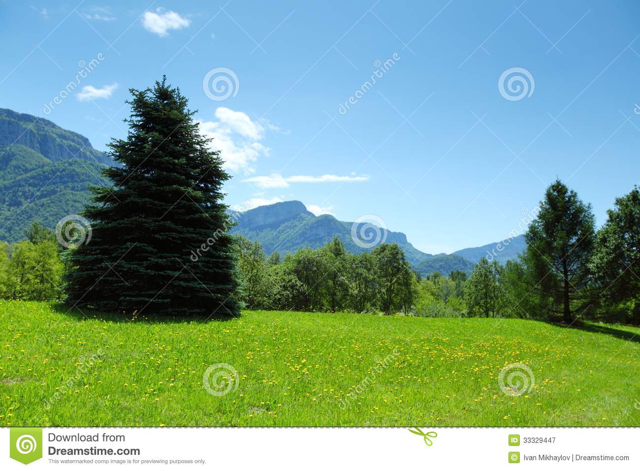 Spring Alps Royalty Free Stock Photography Image 33329447