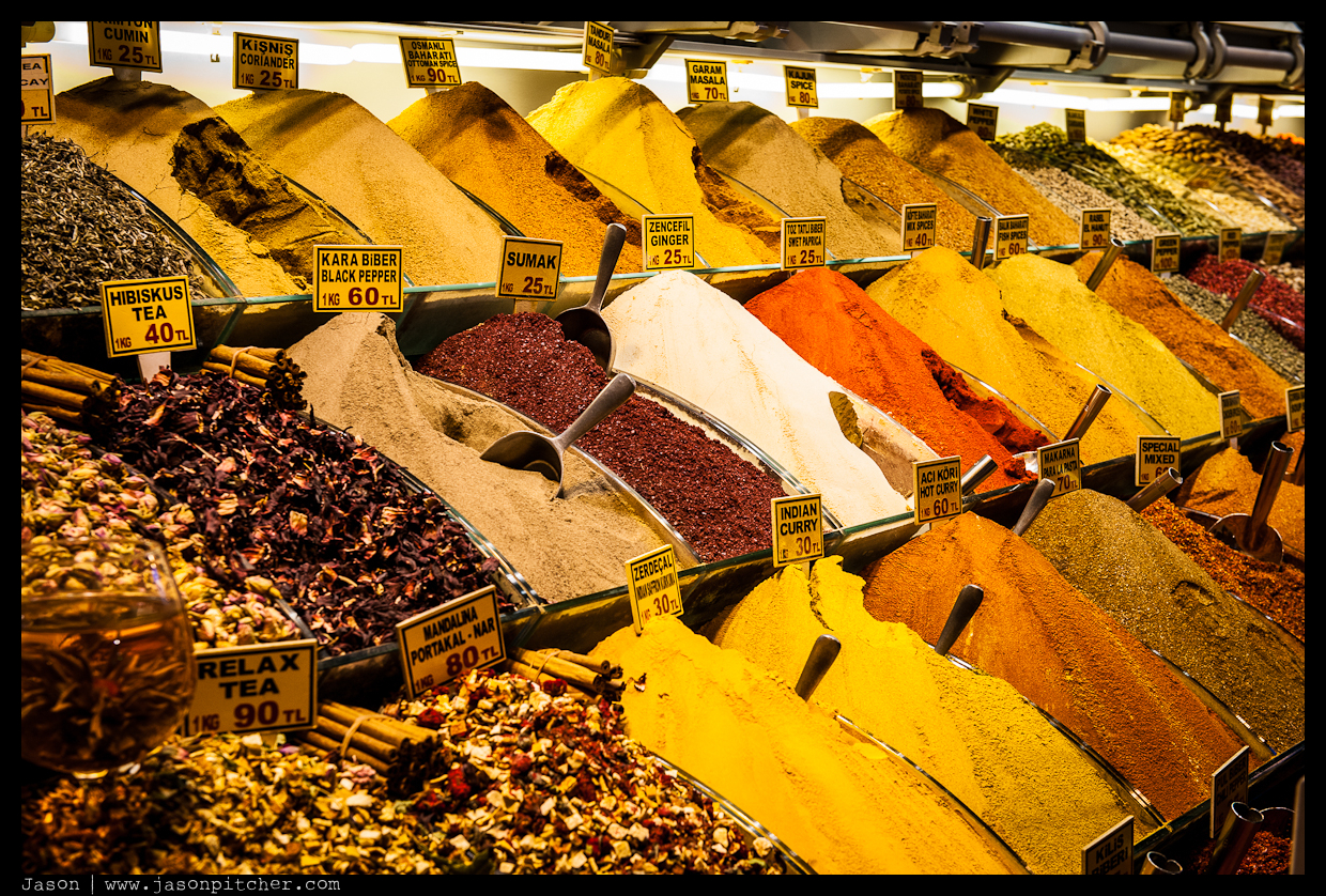 Spices Spice Bazaar Istanbul