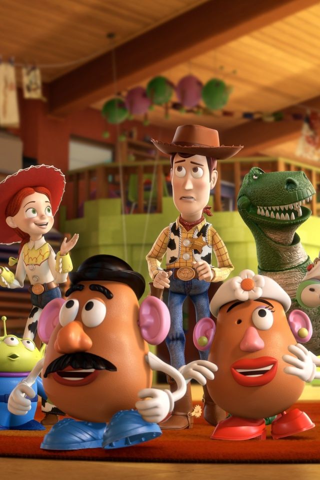 640x960 Toy Story 3 Iphone 4 wallpaper Toy story in 2019