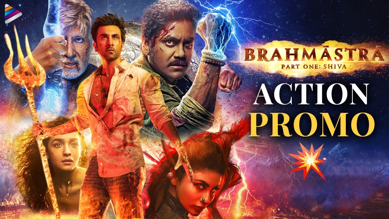 Brahmastram Action Promo Ranbir Kapoor Amitabh Bachchan Alia
