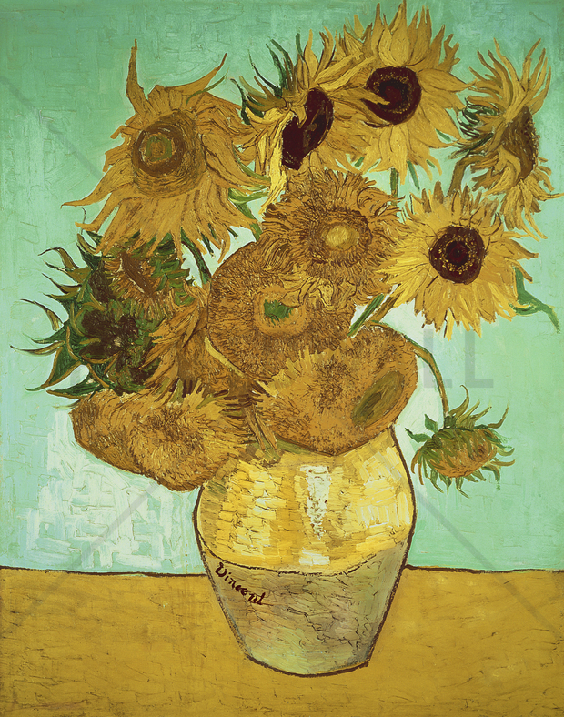 Gogh Vincent Van Sunflowers Wall Mural Photo Wallpaper