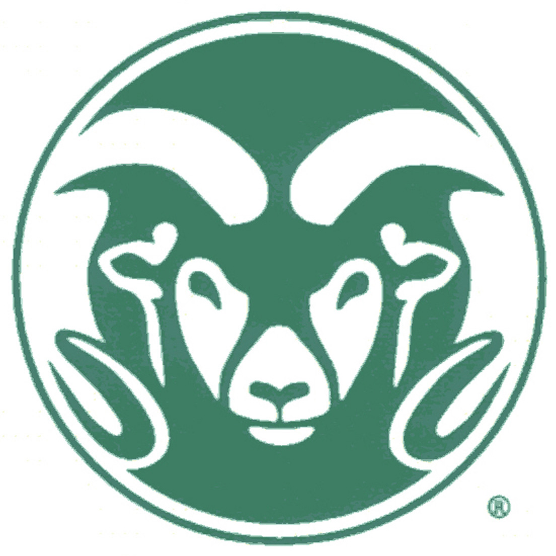 Pin Colorado State University Rams Logo