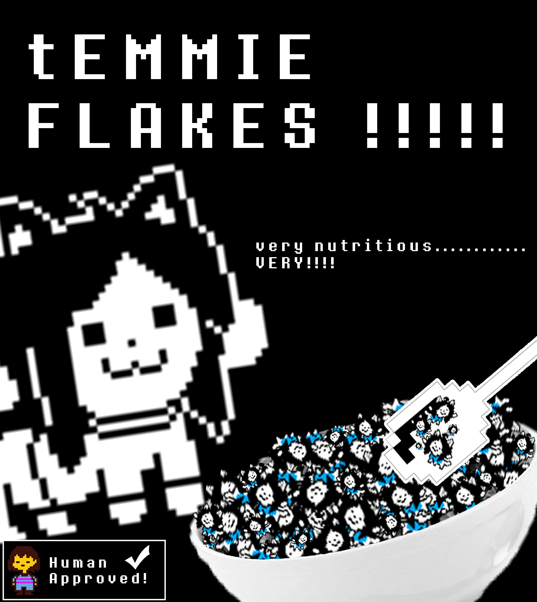 Temmie Flakes By Tentaclecuddles