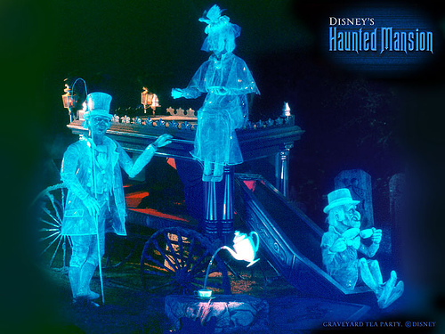 Party Wallpaper The Haunted Mansion New Orleans Square Disneyland