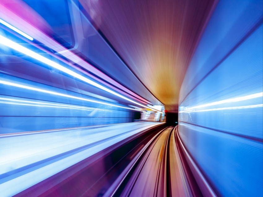 Tunnel Turn Line Speed Backlight Background Toppng