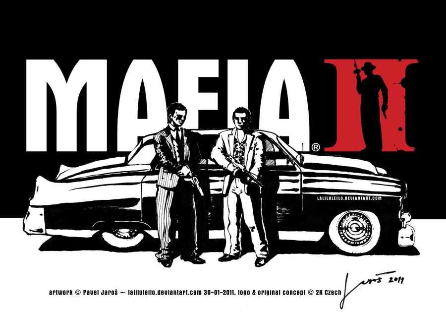Mafia Ii Ink Wallpaper By Laliluleilo