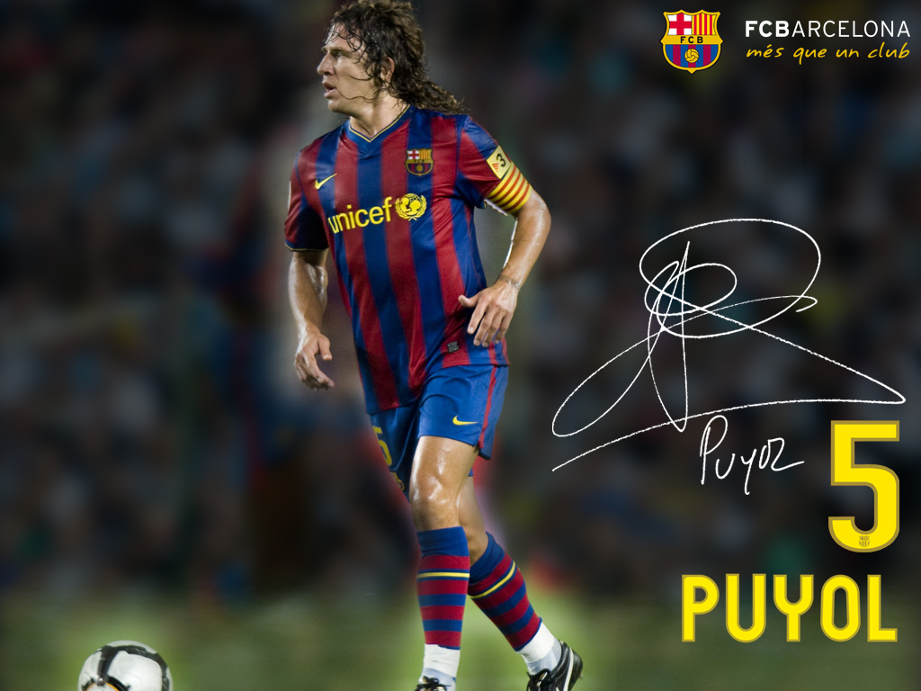 Puyol Carles Photo Wallpaper Barca Barcelona Jpg