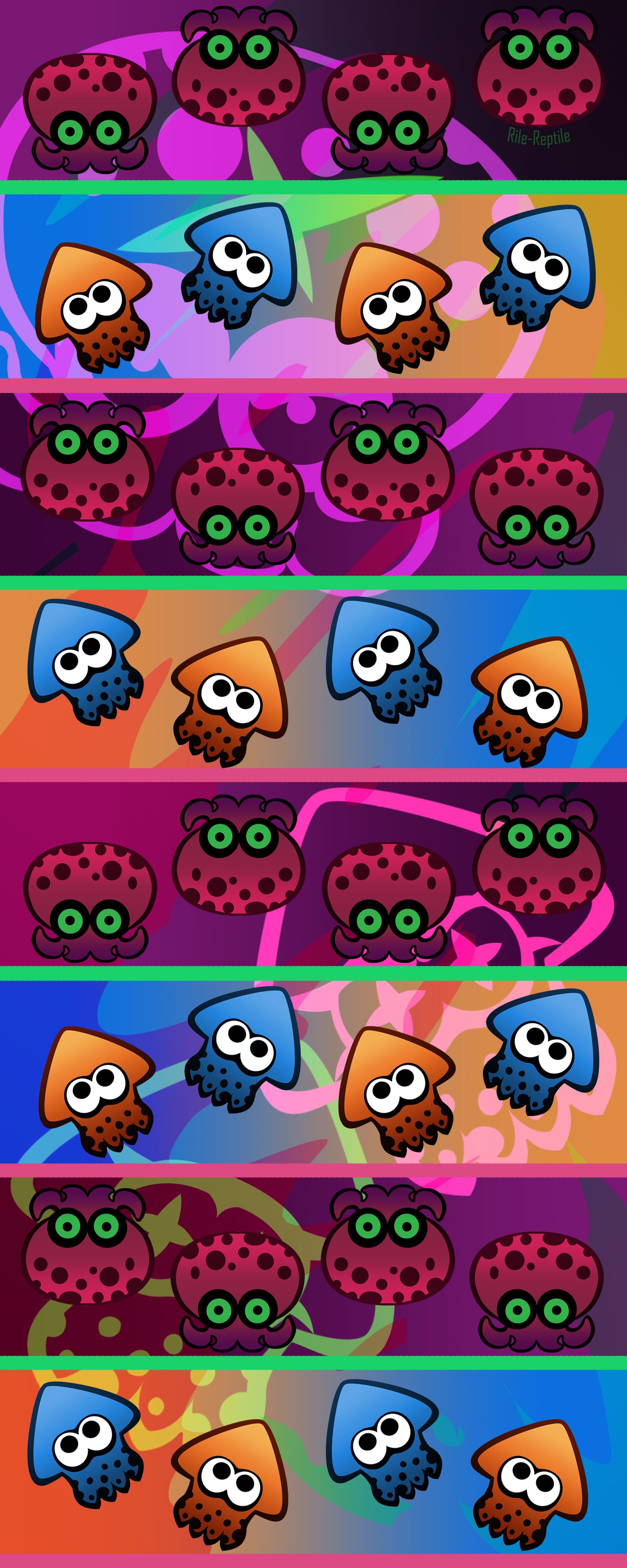 Splatoon Background By Rile Reptile