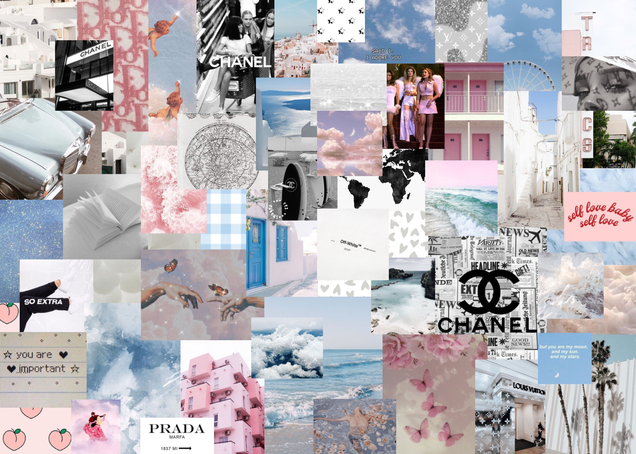 28 Chanel Aesthetic Laptop Wallpapers On Wallpapersafari