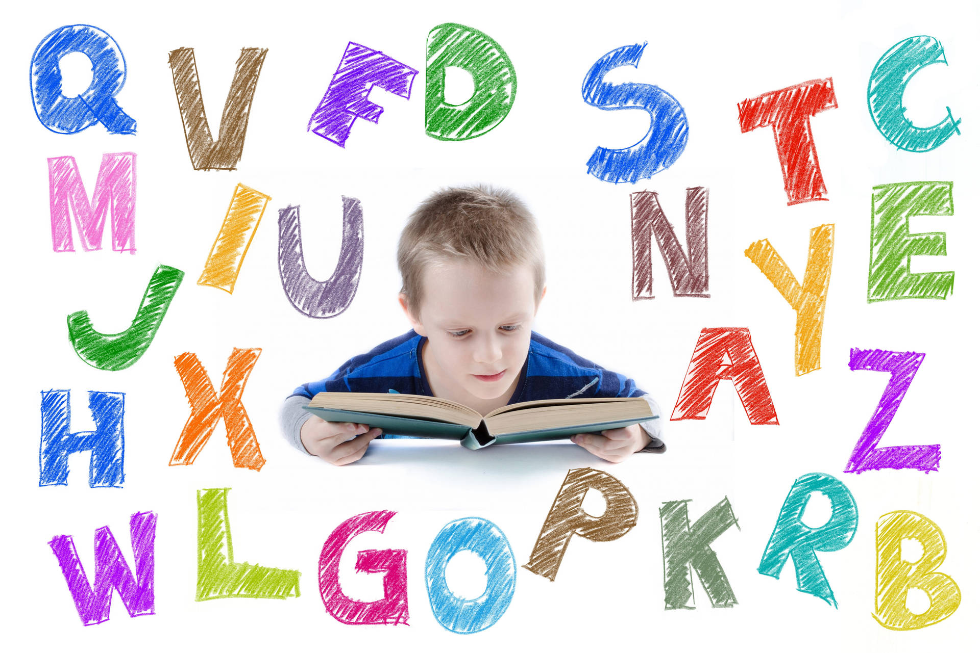 Abc Toddler With Book Lvlfdccedvx1ks6g Wallpaper