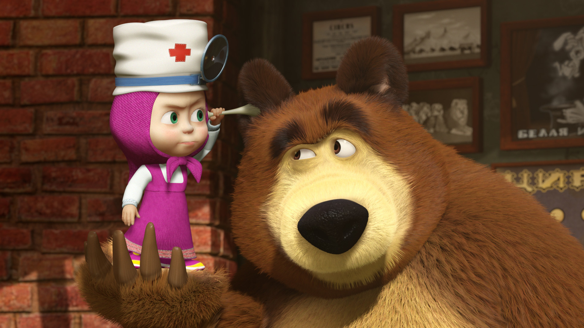 Masha And The Bear Wallpaper