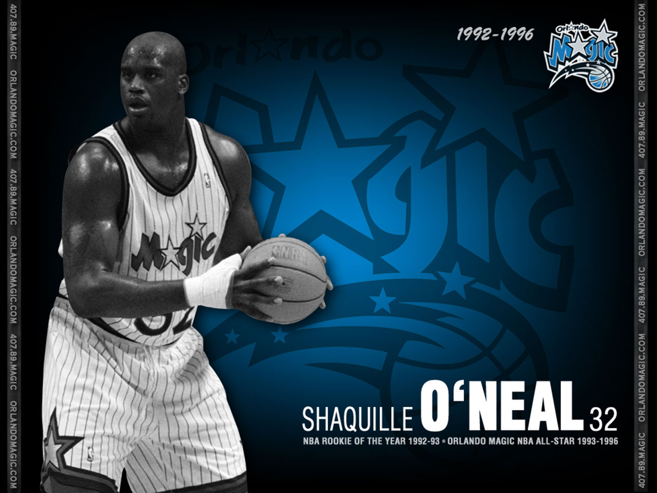 Shaquille O Neal Orlando Magic Wallpaper Jpg