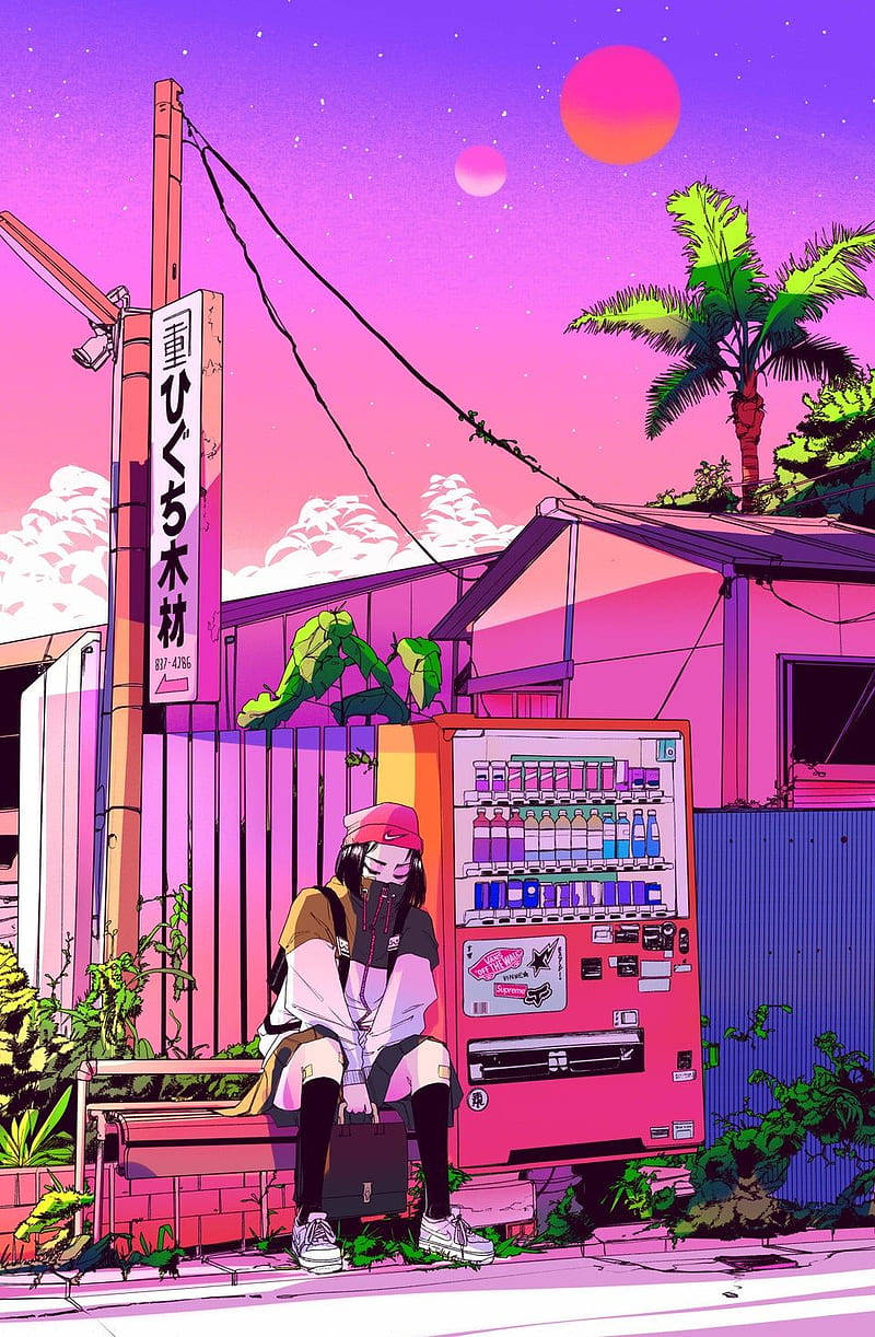 80s Anime Aesthetic Wallpaper