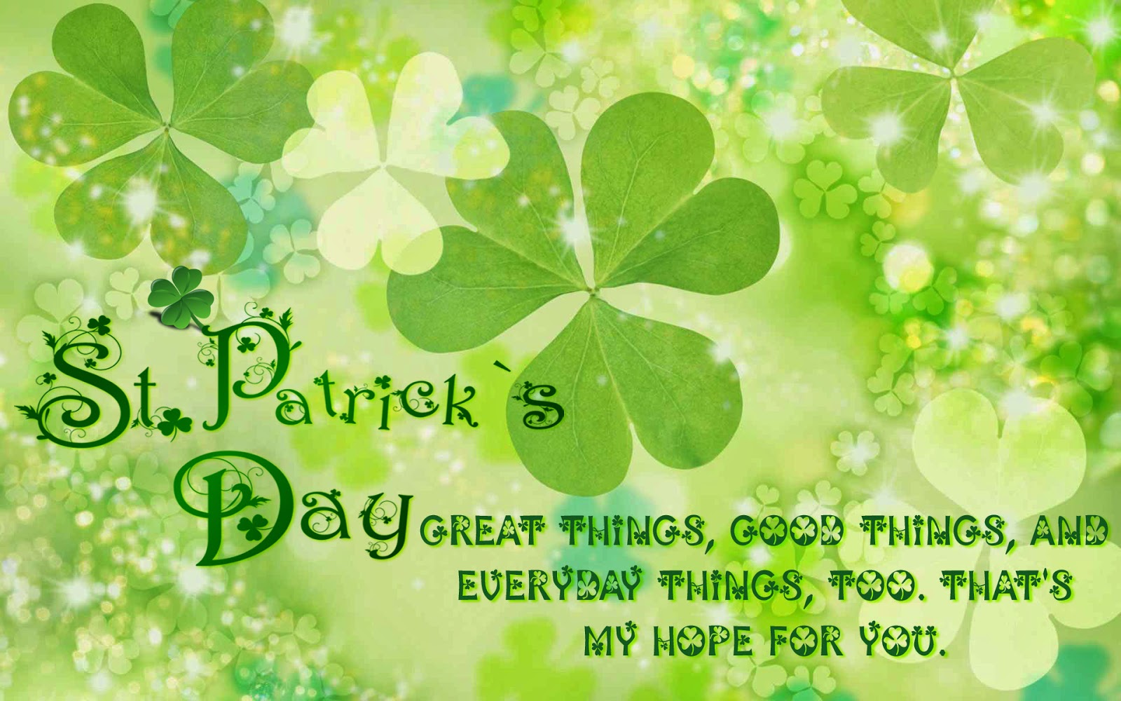 Happy St Patrick S Day Wishes Messages And Greeting Pictures Poetry