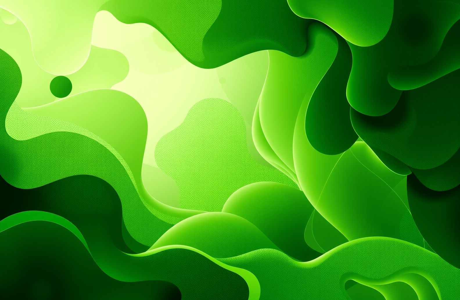 Abstract Green Wallpaper