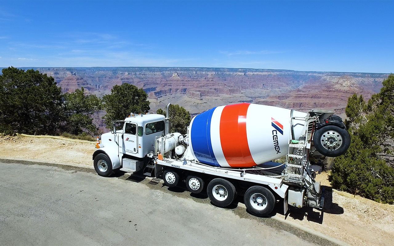 Cemex Supplies Concrete For Busiest Roads In Grand Canyon National