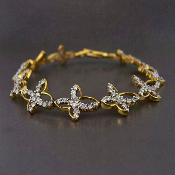 Gold and Diamond design Bracelets hd wallpaper