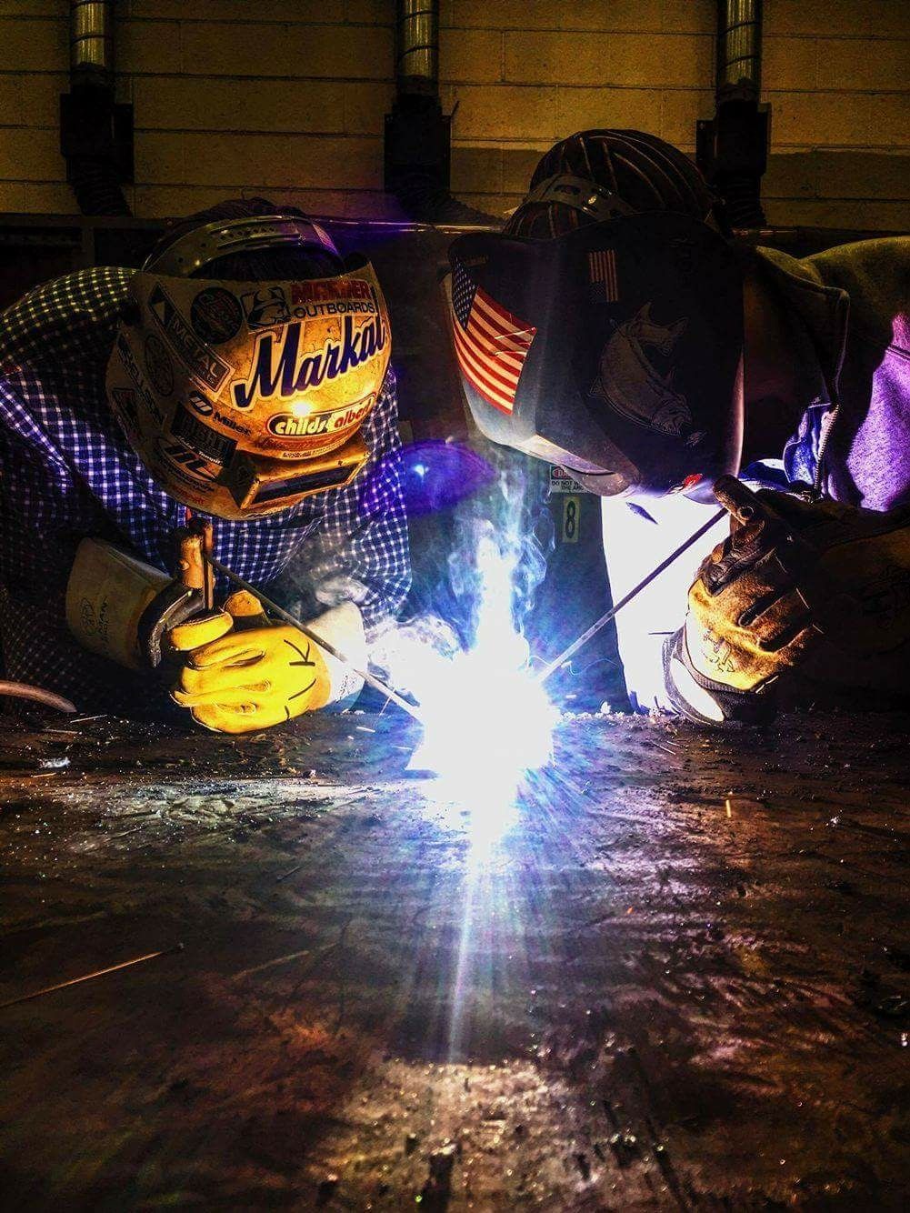 Welding Argon Results Welding On The Metal Of The Foreground Stock Photo   Download Image Now  iStock