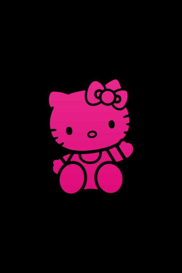 Hello kitty magenta pink HD phone wallpaper  Pxfuel