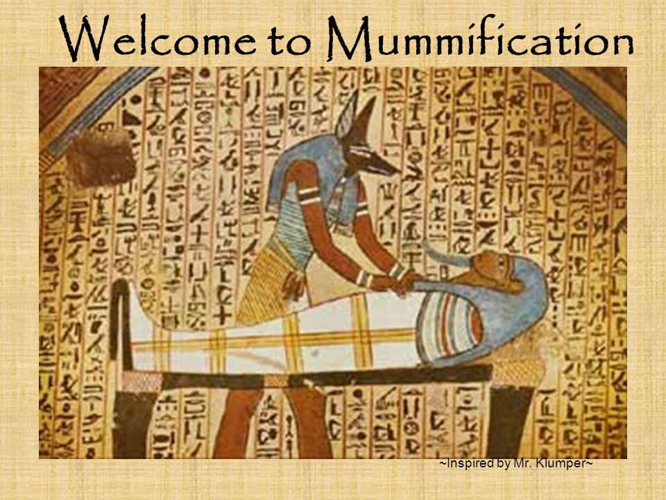Wele To Mummification Ppt Video Online