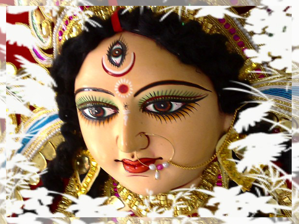 HD Durga Maa And Ambe Image High Definition Wallpaper