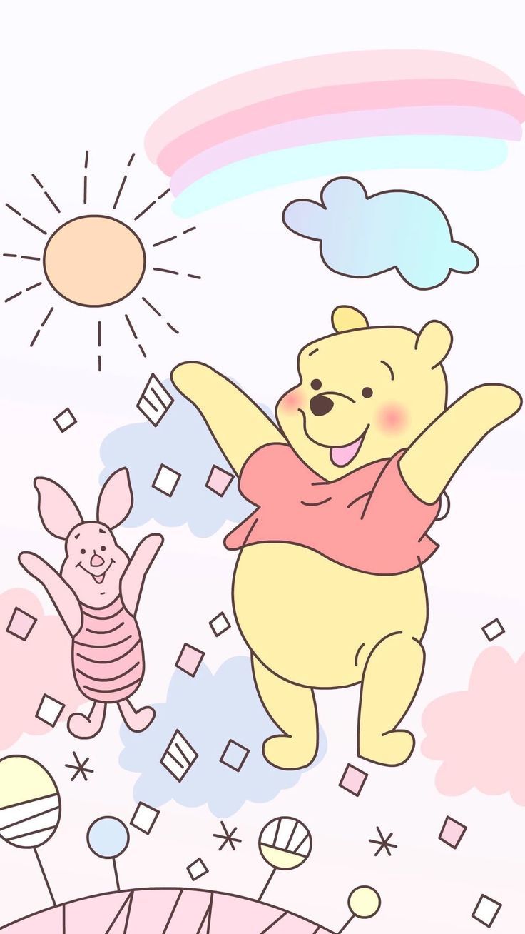 Winnie The Pooh iPhone X Wallpaper Bebe
