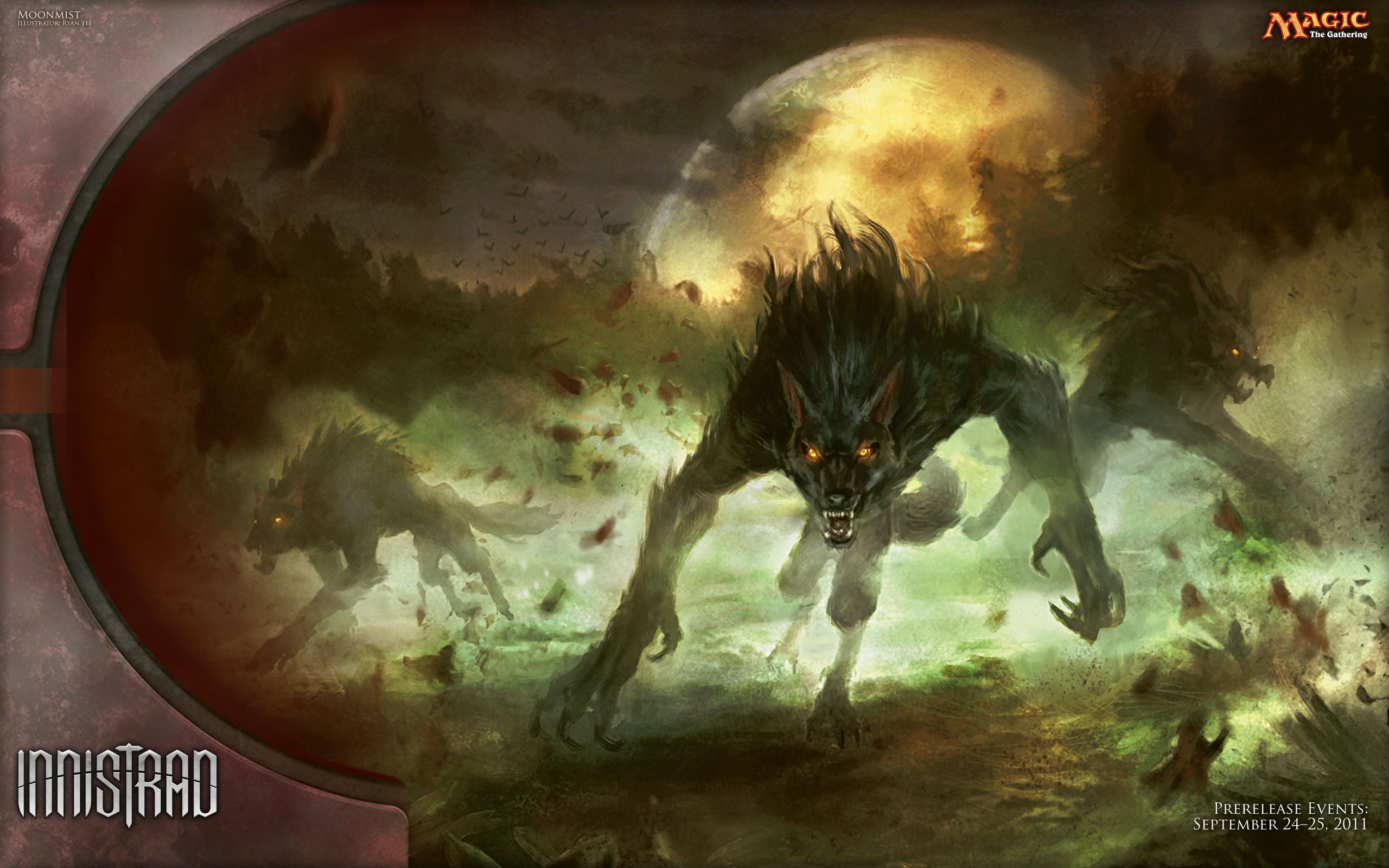 Mtg Realm Innistrad Wallpaper Werewolf Art