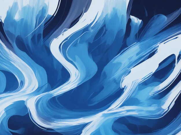 Blue Art Wallpaper Image
