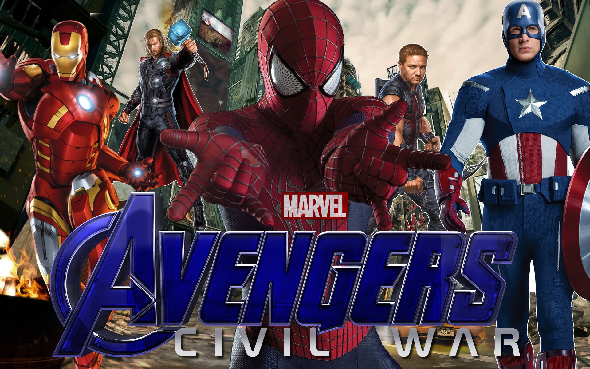 Marvel S Avengers Civil War Poster Fan Made By Zedkate On