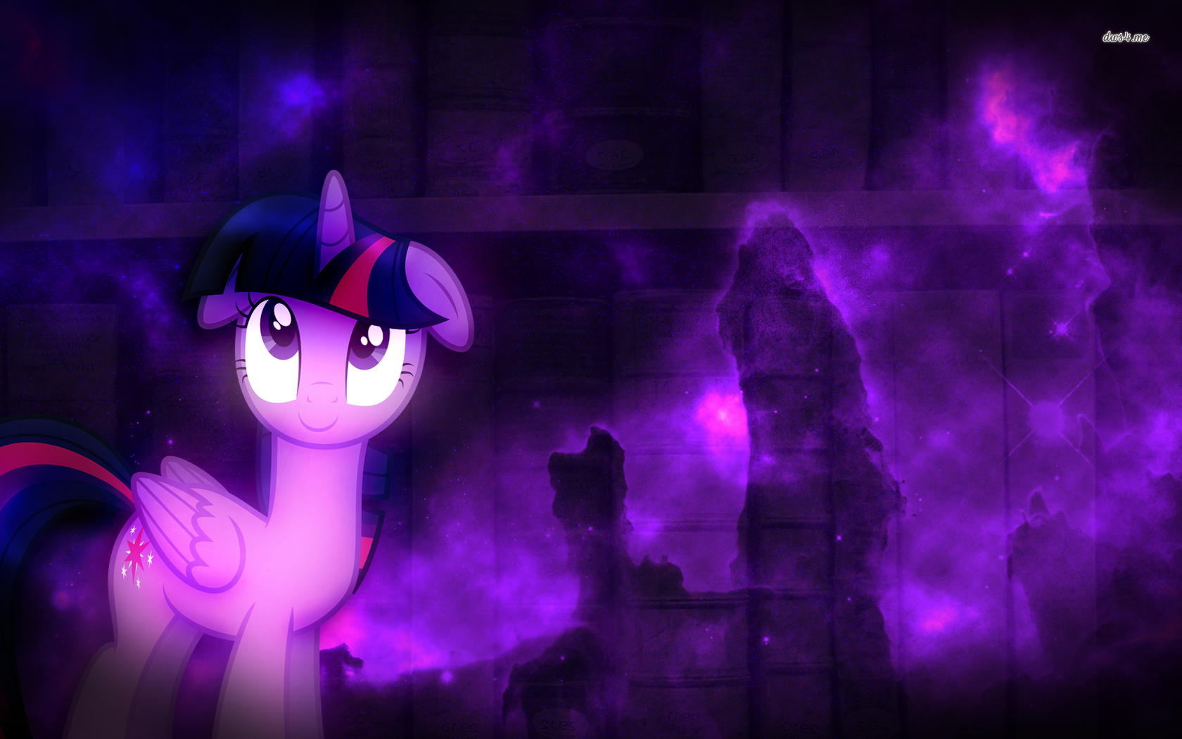 My Little Pony Wallpaper Happy Twilight Sparkle