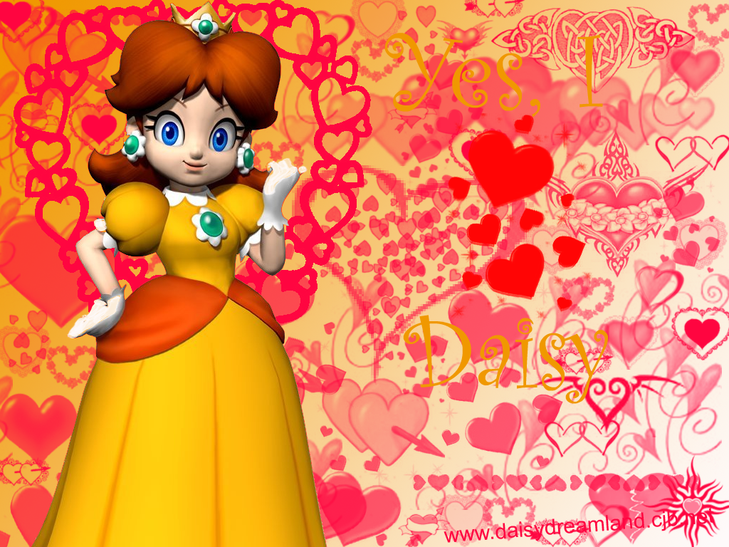 Princess Daisy Wallpaper Background Theme Desktop