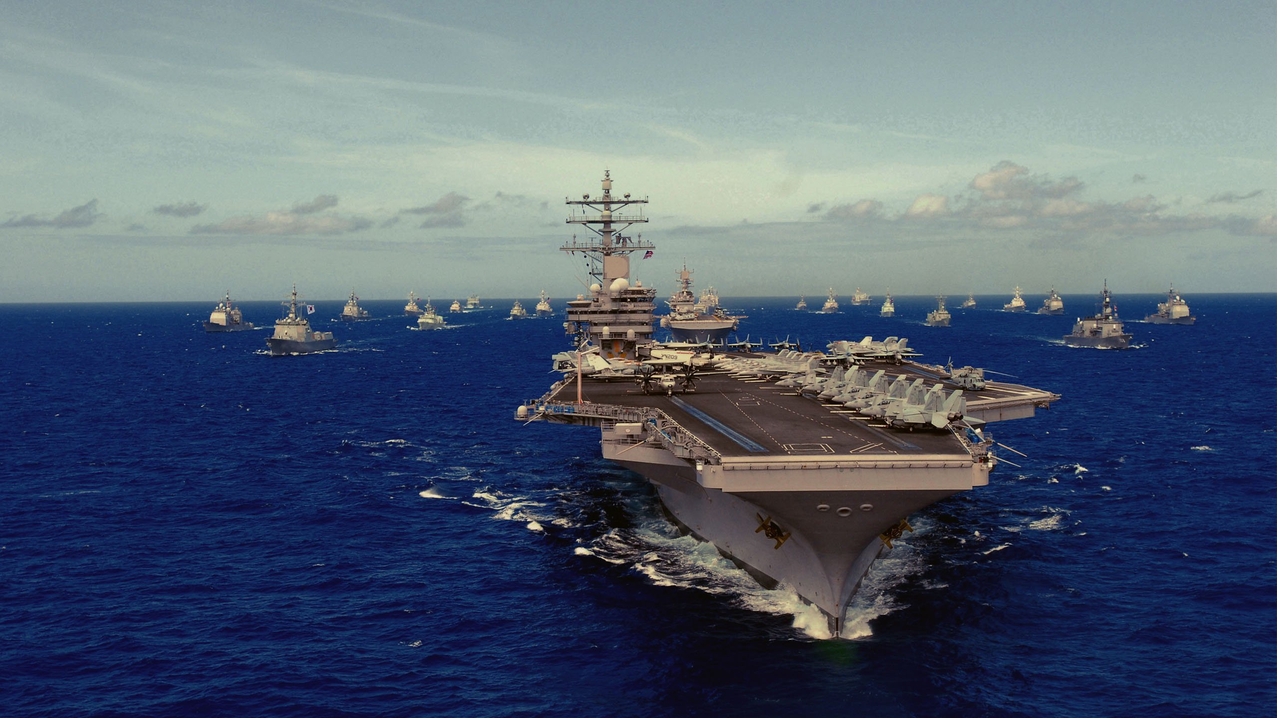 CVN 76 United States Navy   HD Wallpapers Widescreen   2560x1440