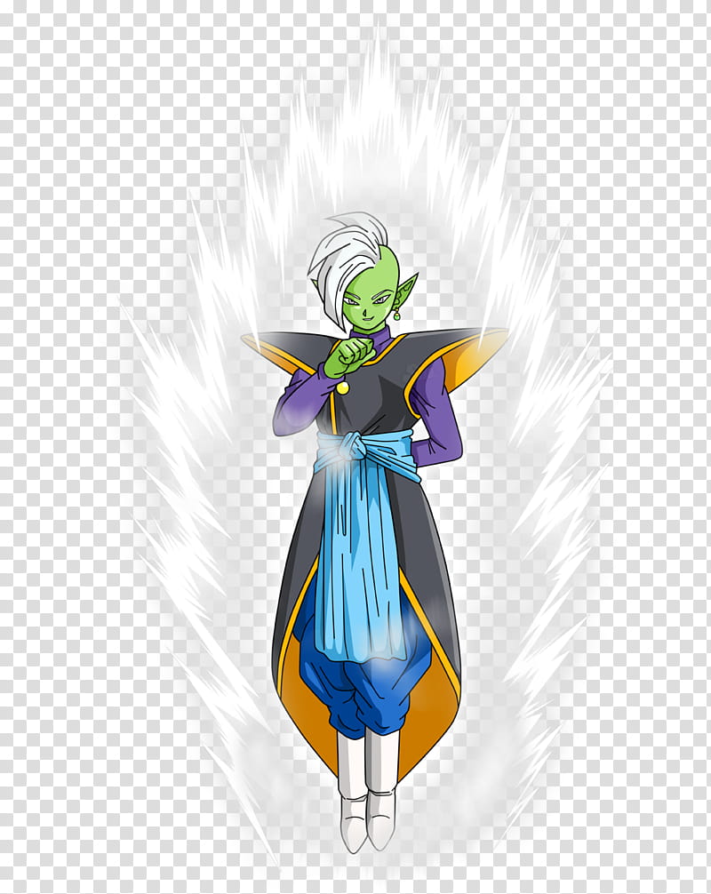 Zamasu V Aura Green Dragon Ball Z Character Transparent