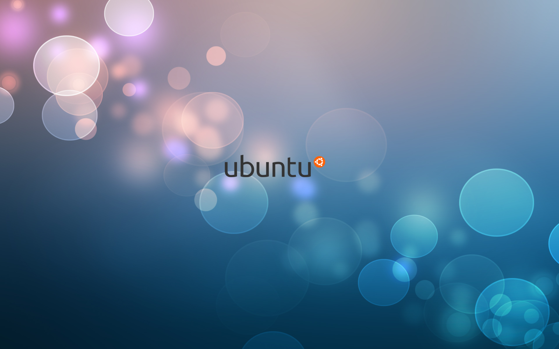 Background Bokeh Light Of Word Ubuntu Photo Wallpaper HD