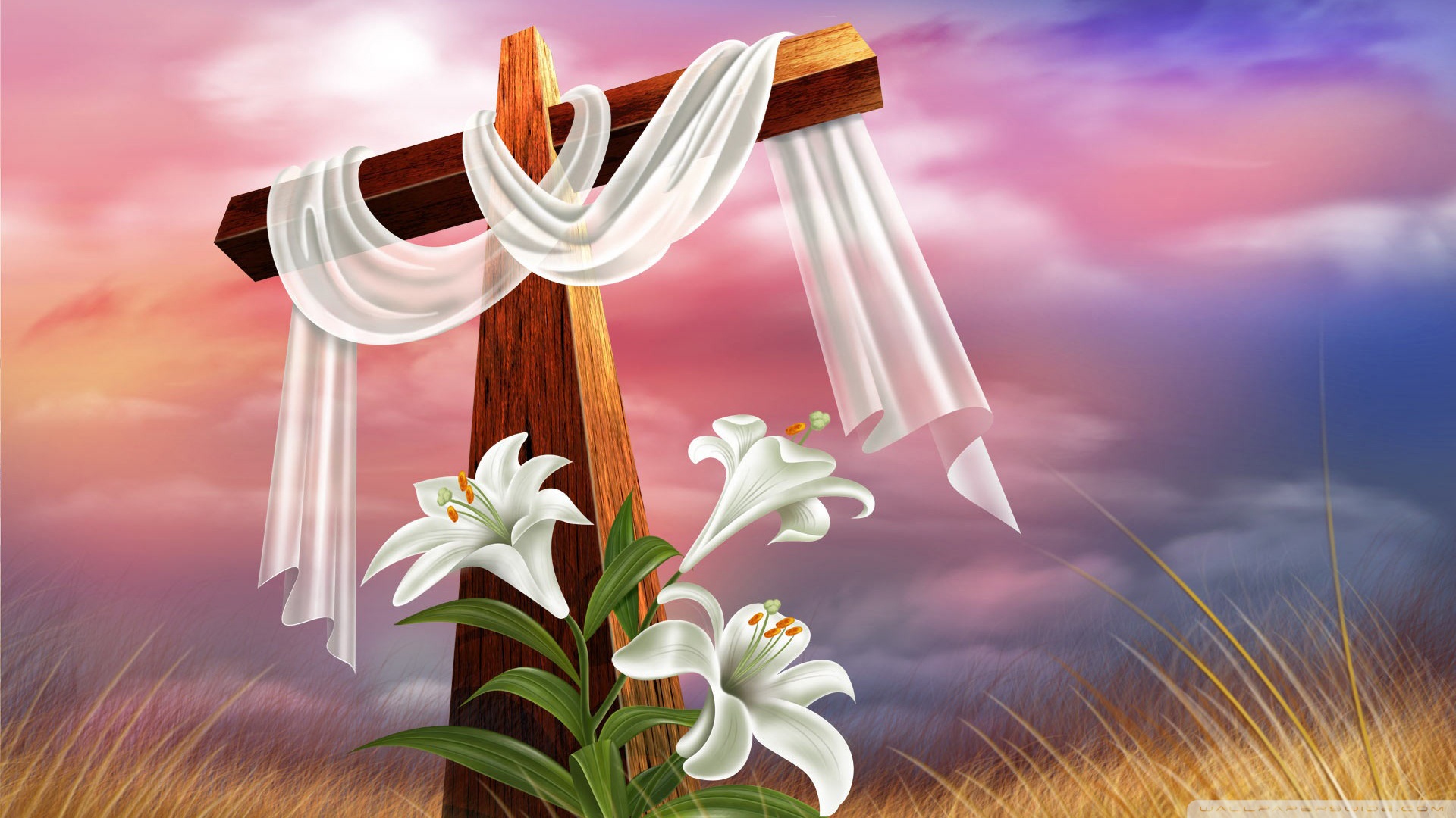 Easter Cross Wallpaper
